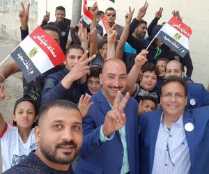 ناخبة من مصر الجديدة: مصر رايحة على كل حاجة حلوة مع السيسي (فيديو) 