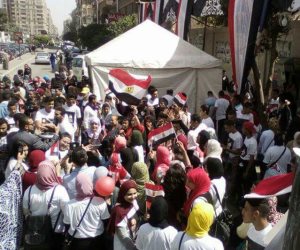 الناخبون يواصلون التوافد على لجان منشأة القناطر في اليوم الثالث لانتخابات الرئاسة 
