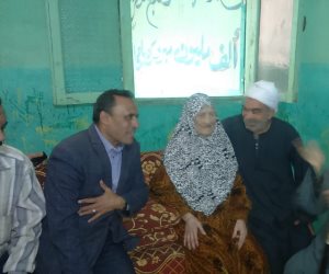 أكبر معمرة بالقليوبية تدلي بصوتها في انتخابات الرئاسة بشبين القناطر (صور)