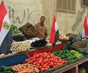 أهالي مصر الطيبين ..بائع خضروات ببنى سويف : «السيسي يستاهل كل خير وهنتخبه» (صور وفيديو) 