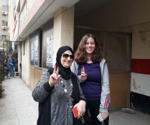ناخبة في مصر الجديدة: ضروري ننزل في اليوم الأخير (فيديو وصور)