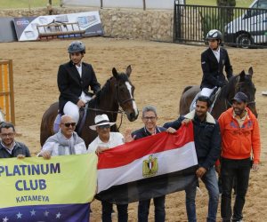 زياد طارق حميدة يفوز بالمركز الأول في بطولة عمان للفروسية