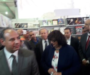 وزيرة الثقافة تفتتح معرض الإسكندرية للكتاب بحضور المحافظ ( صور )