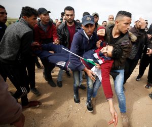 اشتباكات عنيفة بين الفلسطينيين وقوات الاحتلال الإسرائيلي
