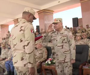 شاهد.. لحظة تكريم الرديف المشتركين في عملية «سيناء 2018»