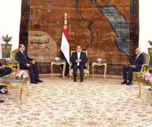 السيسي لرئيس النواب العراقي: مصر تساند الحفاظ على وحدة بلادك