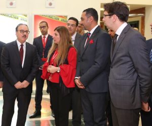 وزير الاتصالات يلتقي قيادات شركة فودافون مصر بمقر الشركة