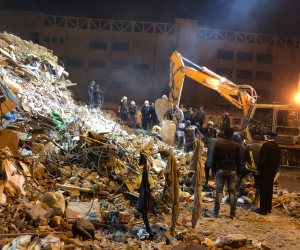 مديرية أمن الإسكندرية تكشف تفاصيل انهيار عقار محرم بك 