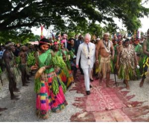 تنصيب الأمير تشارلز فيليب رئيسا فخريا على جزيرة فانواتو (صور)