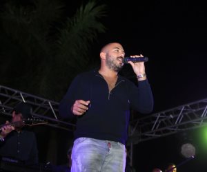 محمود العسيلي يشعل حفله الثاني بشم النسيم بمصر الجديدة (صور)