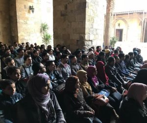 حفل مدرسة الإنشاد الديني بتخريج الدفعة الخامسة بقصر الأمير طاز