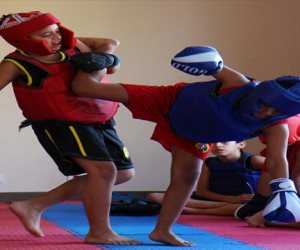  حملة راقب تشارك في تسليم ميداليات الجمهورية لـ«الكونغوفو» بمعهد اعداد اقادة 