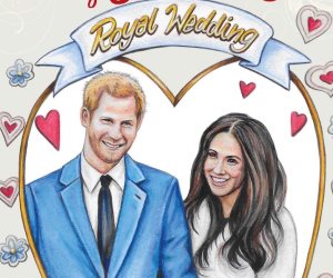 شركة بريطانية تستغل حب الأطفال ل"هارى و ميجان" وتصنع كتاب تلوين يحتوي على صورهما 