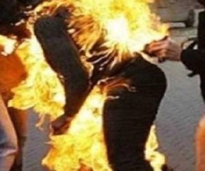 سيدة تشعل النار بجسدها بعد مشادة كلامية مع زوجها بالإسكندرية