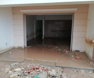 القرى السياحية بالعين السخنة في مرمى الأمطار (صور)