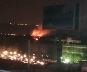 وقوع انفجار في محطة وقود خارج مطار القاهرة