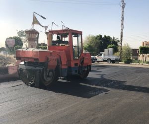 مدير الطرق والنقل بالأقصر يعلن رصف طريق الضبعية والساحة الرضوانية