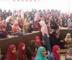 600 طالب ثانوى بشمال سيناء يحضرون برنامج قوافل وزارتي الشباب والتعليم (صور)