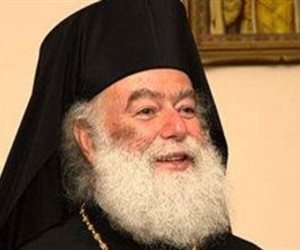 بحضور السفير اليوناني.. بطريرك الروم الأرثوذكس يرأس القداس الاحتفالي للقديس مارجرجس