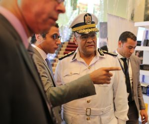 العامة للمرور والشرطة المتخصصة يتفقدون أجهزة التطوير المروري