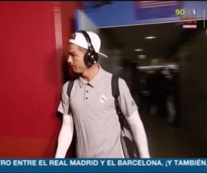 كلاسيكو الأرض.. وصول لاعبي ريال مدريد إلي الكامب نو لمواجهة برشلونة في الليجا (فيديو)