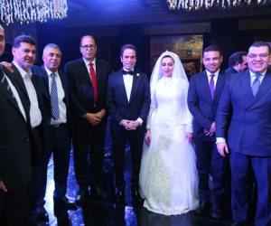 بحضور رجال السياسة والإعلام.. أحمد المسلماني يحتفل بزفافه (صور)
