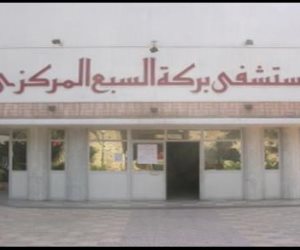 سقوط أسانسير مستشفى بركة السبع دون مصابين