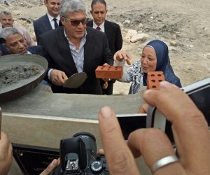 فريال قطب تضع حجر الأساس لمقر هيئة النيابة الإدارية الجديد بالإسكندرية (صور)
