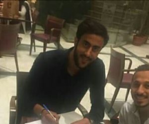 ننشر توقيع أحمد علاء لاعب الداخلية للأهلى (صورة)