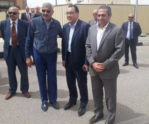 وزير الاسكان مع هشام طلعت مصطفى في «مدينتي» (صور)