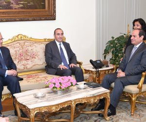 الرئيس السيسي يستقبل رئيس جهاز الاستخبارات الداخلية الفرنسية