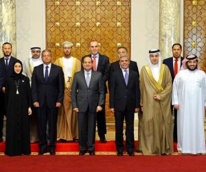 الرئيس السيسي يستقبل وزراء الشباب والرياضة العرب