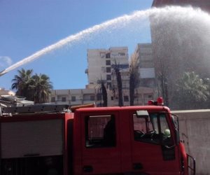 السيطرة على حريق بمخزن إحدى الشركات الكبرى في مدينة العاشر من رمضان