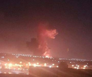 وزير الطيران: الانفجار حدث فى خزانيين للوقود خارج محيط مطار القاهرة 