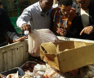 في محافظة الجيزة.. بطون «حوت» أطنان من الكلاب واللحوم الفاسدة