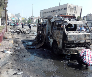 ارتفاع ضحايا حادث انقلاب سيارة مكروباص بكوبري فيصل إلى 3 وفيات و11 مصابا