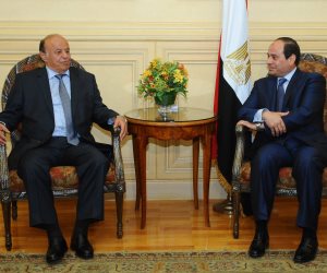 سياسي يمني لـ«صوت الأمة»: زيارة «هادي» في هذا التوقيت تؤكد على ثقل مصر الدبلوماسي
