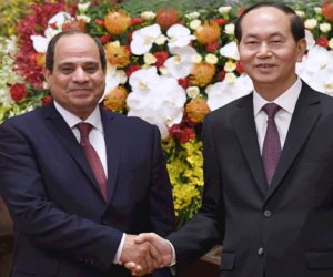 رئاسة الجمهورية تكشف تفاصيل زيارة رئيس فيتنام مصر 