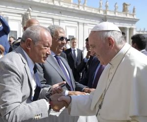 ماذا قال وفد مجلس العلاقات العربية والدولية لبابا الفاتيكان عن تهويد القدس؟