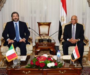 ماذا قال رئيس البرلمان الإيطالي لـ «عبدالعال» عن مقتل ريجيني في مصر؟ (صور)