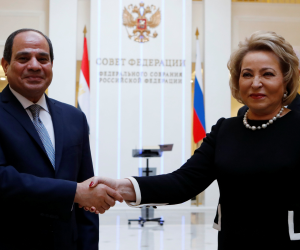 رئيسة المجلس الفيدرالي الروسي: نرحب بزيارة الرئيس السيسي لروسيا "صور"