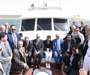 وفد أمريكي يتفقد أنفاق القناة الجديدة: هذا هو الوقت المناسب للاستثمار في مصر