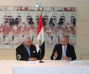سفارة مصر في طوكيو تنظم محاضرة لزاهي حواس عن الاكتشافات الأثرية الأخيرة