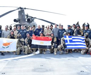 ننشر صور تدريب "ميدوزا 7 " المشترك بين الجيش المصرى واليونانى والقبرصى