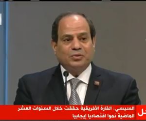 الرئيس السيسي: مصر تعتز كثيرًا بانتمائها الأفريقي