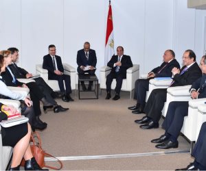 الرئاسة: السيسى أكد تطلع مصر للارتقاء بالعلاقات الثنائية مع سلوفينيا
