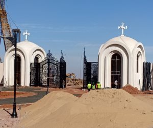 الصور الأولى لكنيسة العاصمة الإدارية الجديد بعد انتهاء أعمال التشطيب