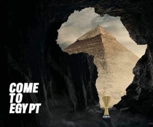 أهرامات الجيزة تتزين لاستقبال فعاليات كأس الأمم الأفريقية