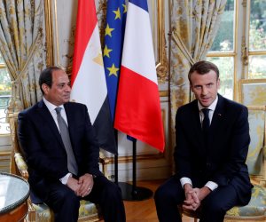 ماكرون يطلب مساعدة مصر لمواجهة التيارات المتطرفة في أوروبا