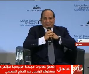 السيسي من ميونخ:تصويب الخطاب الدينى سيؤثر على الدول المسلمة والعالم بأثره